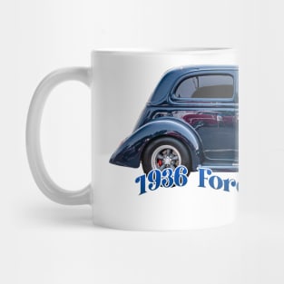 1936 Ford Model 68 Deluxe Tudor Slantback Sedan Mug